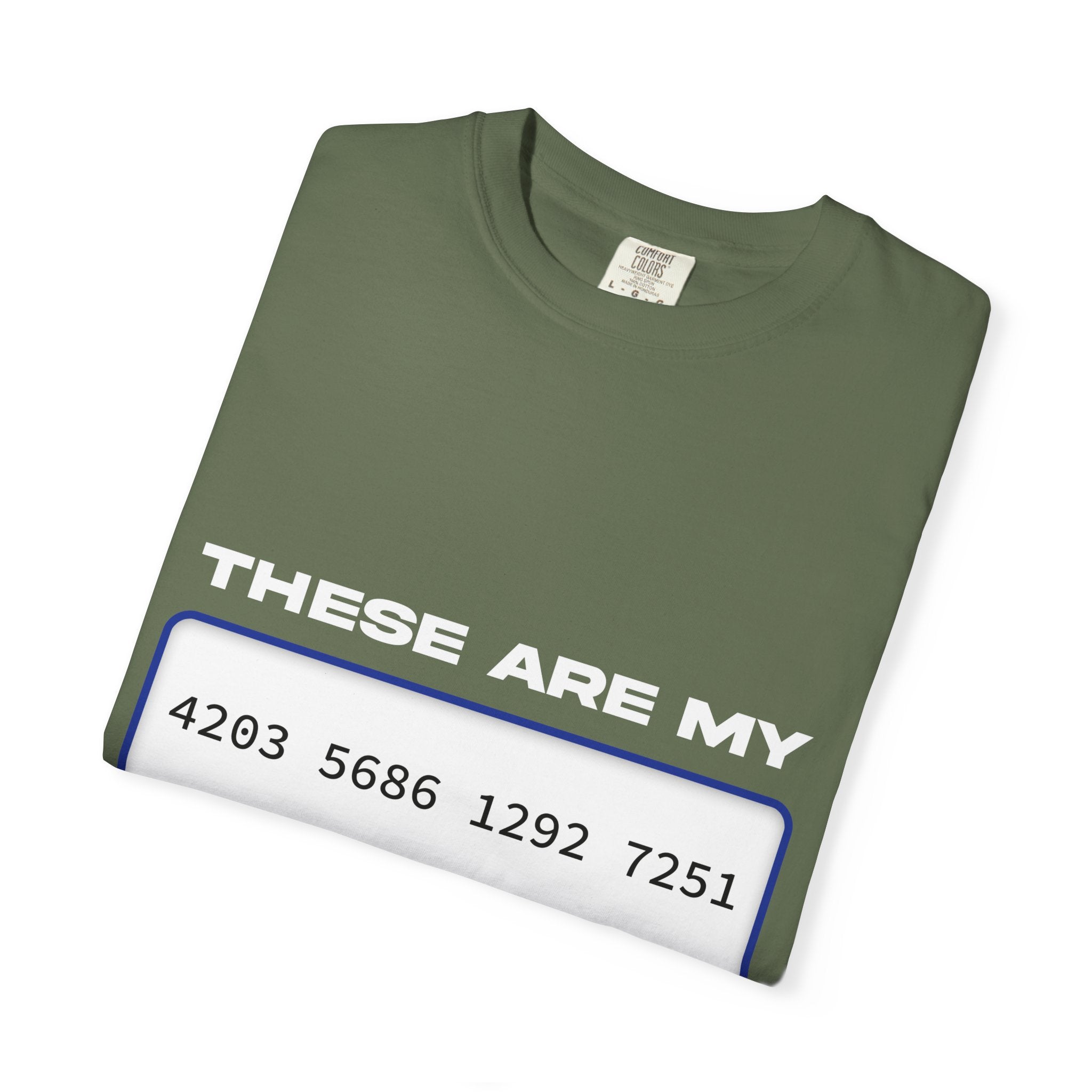 these are my card numbers