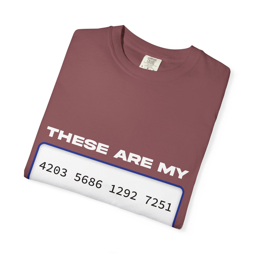 these are my card numbers