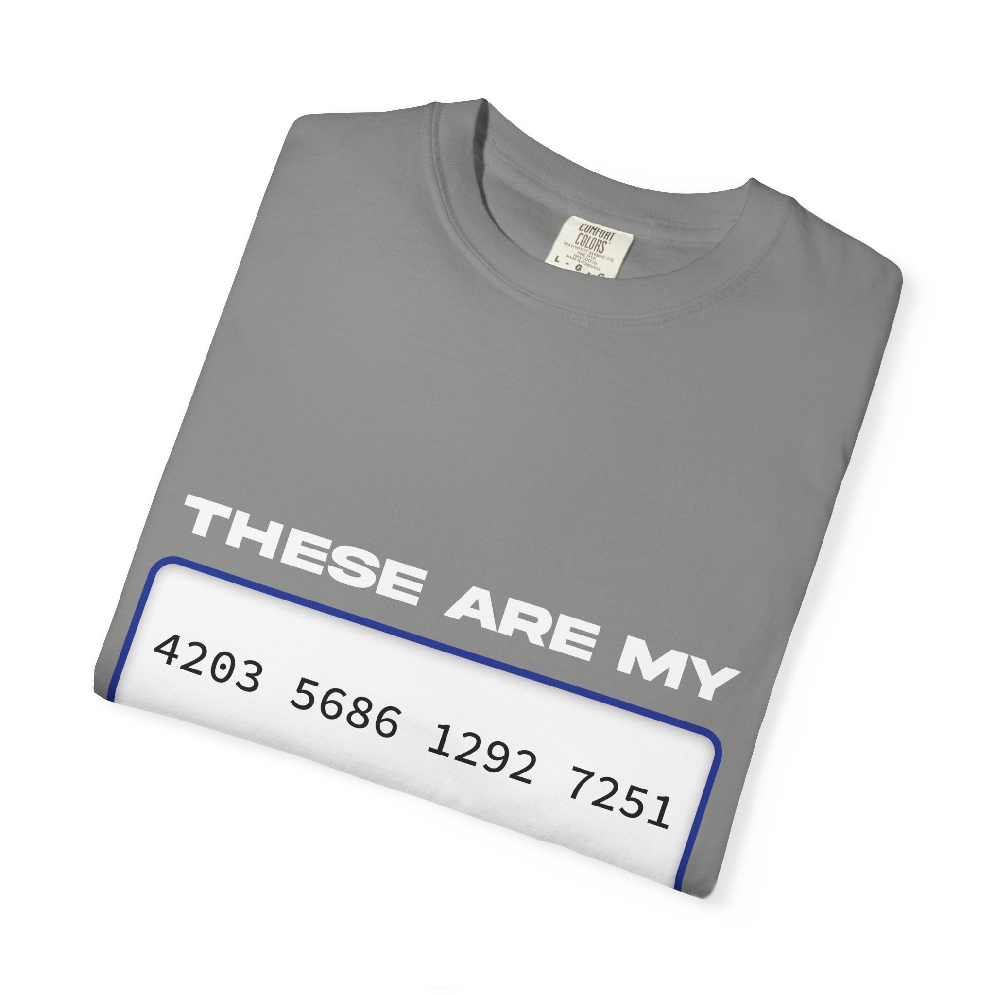 these are my card numbers