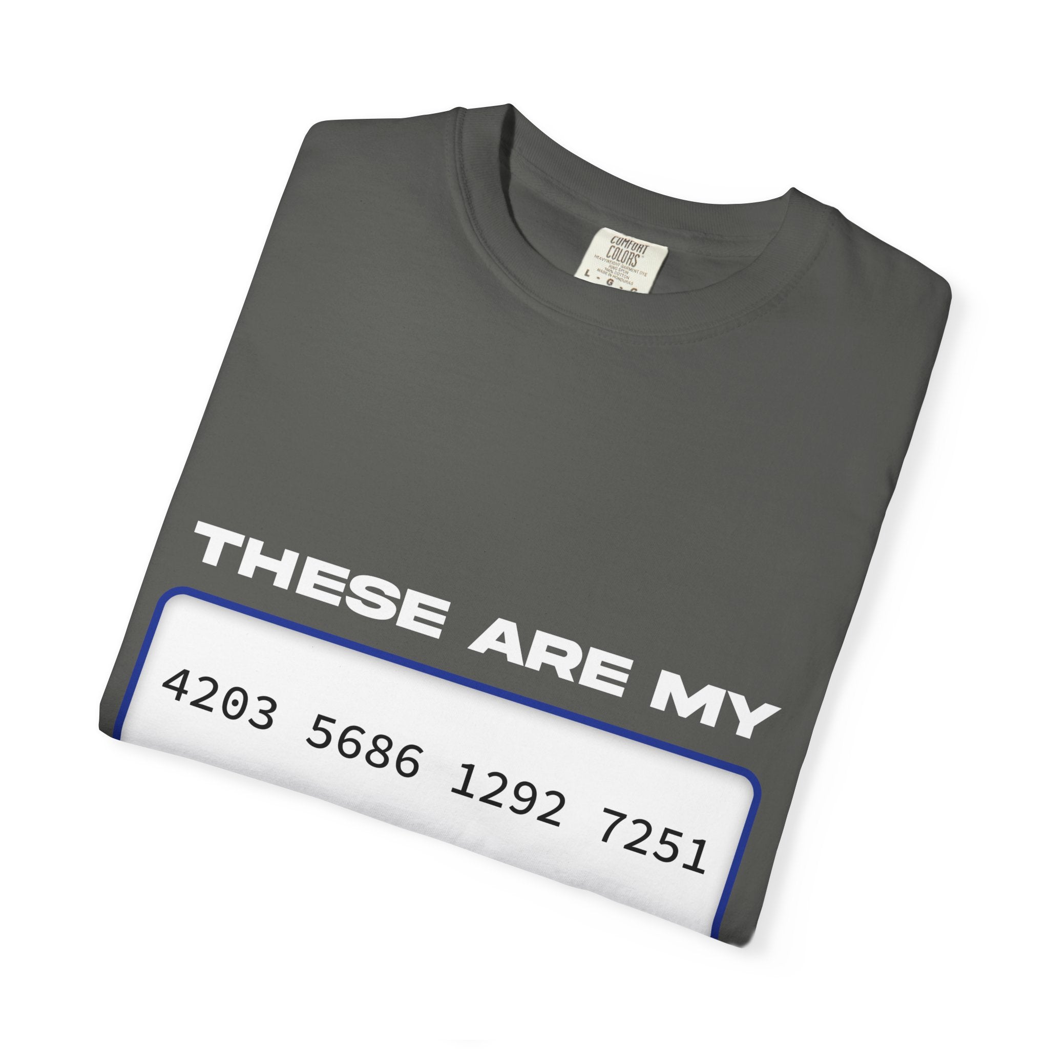 these are my card numbers