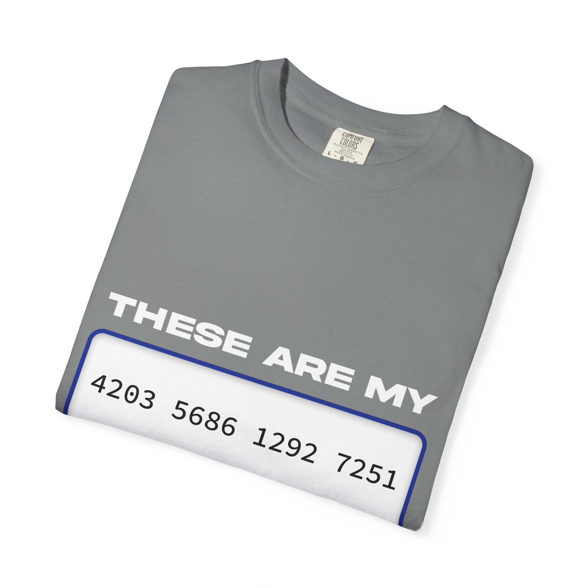 these are my card numbers