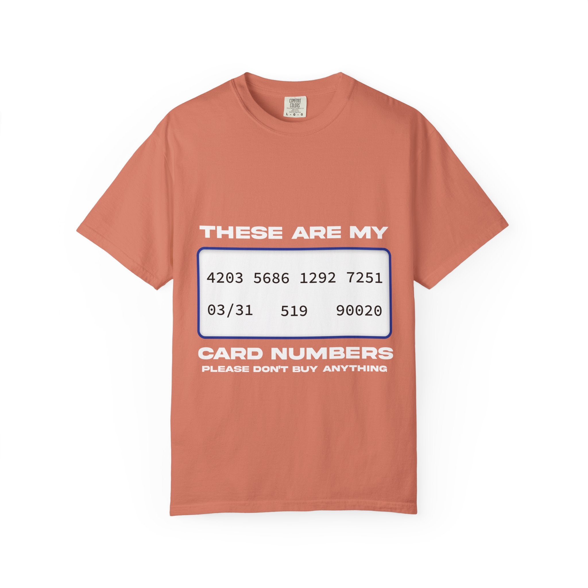 these are my card numbers