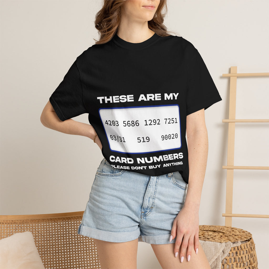 these are my card numbers