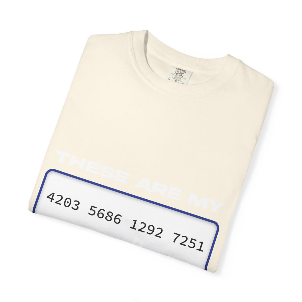 these are my card numbers