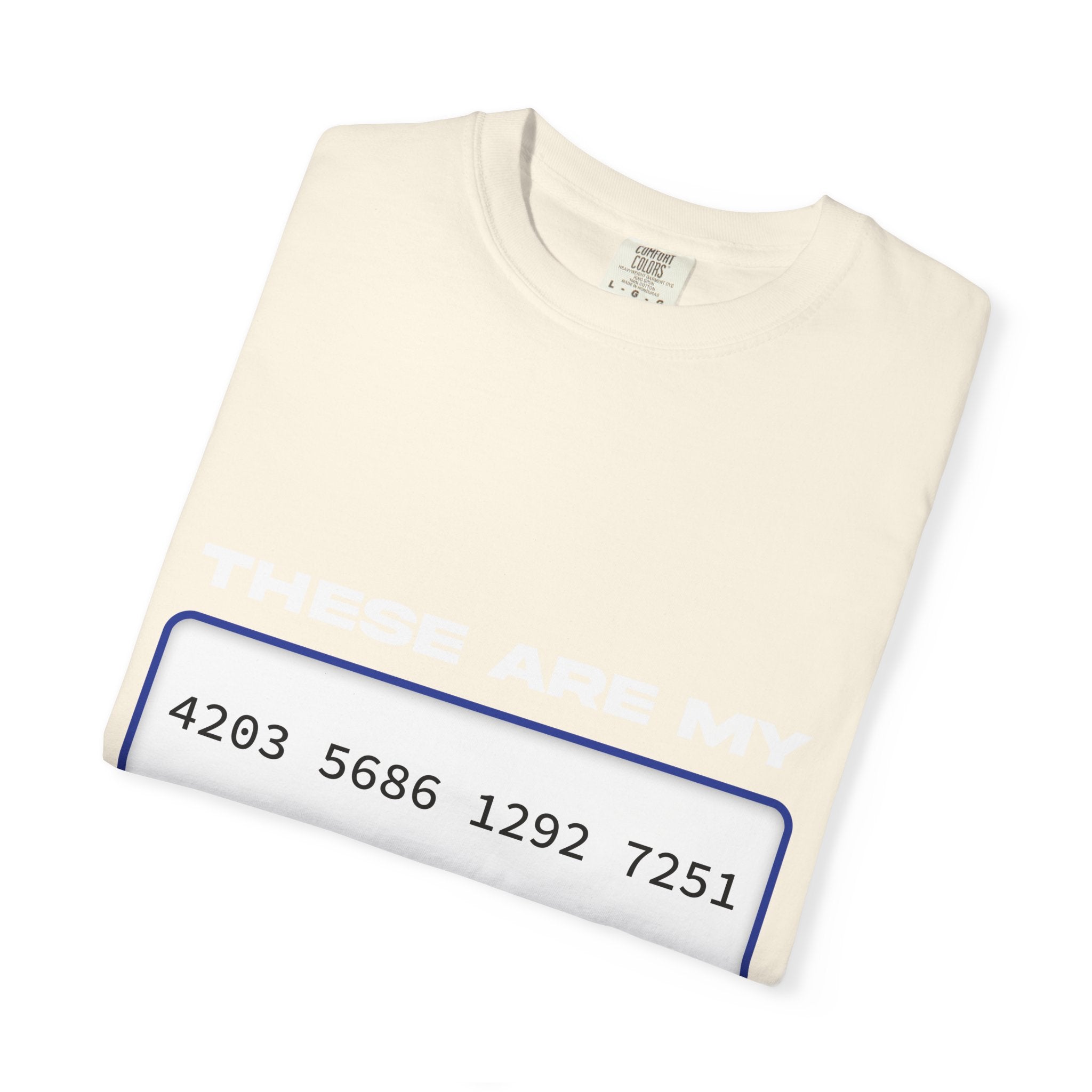 these are my card numbers