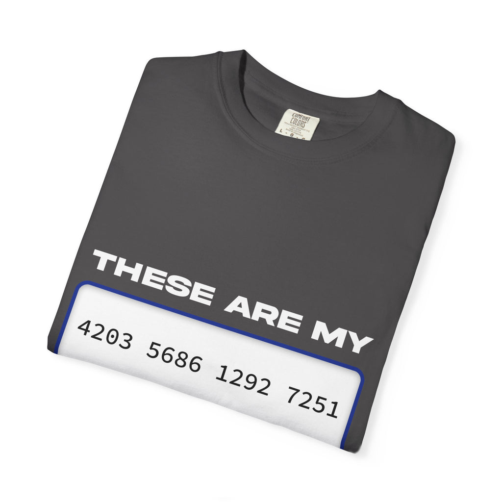 these are my card numbers