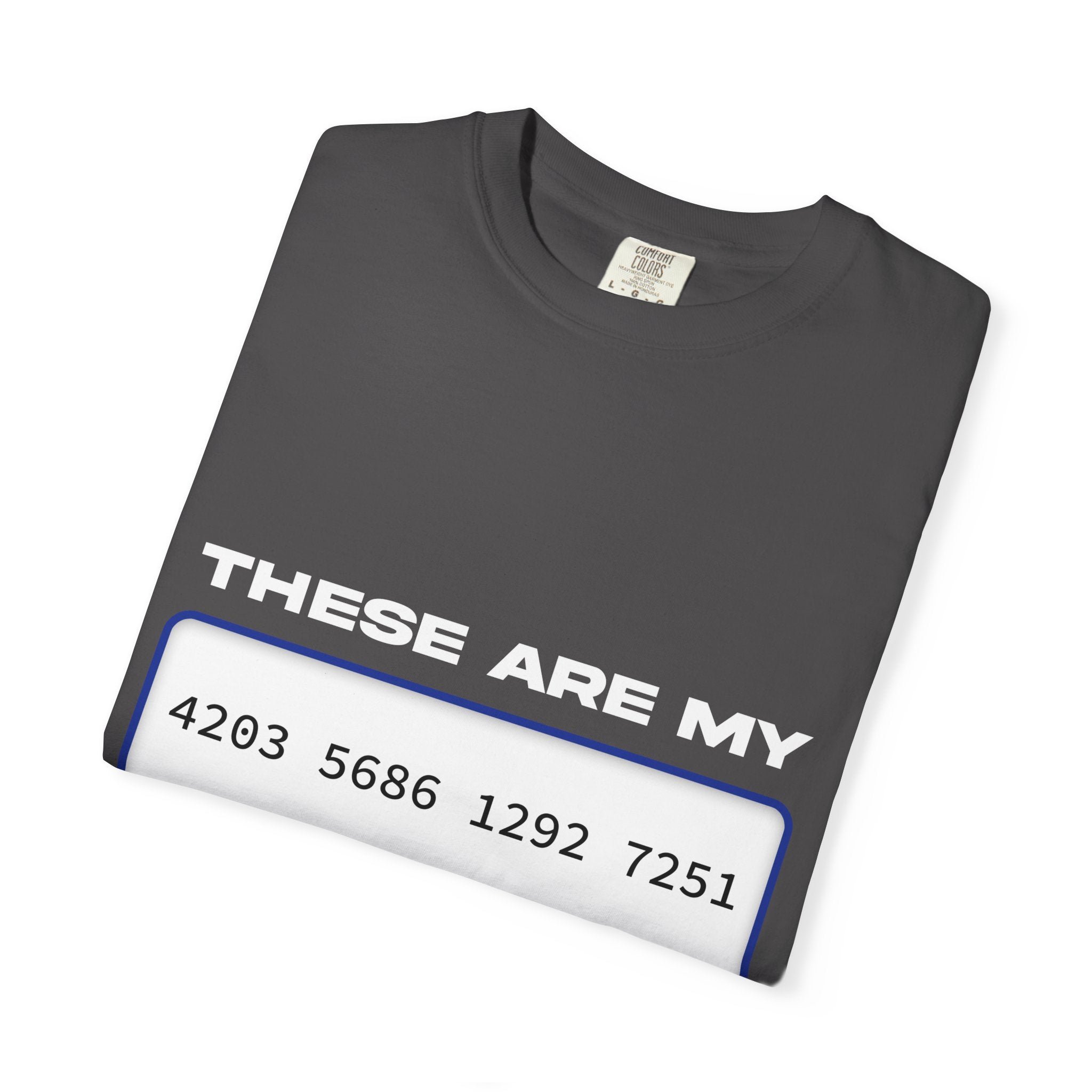 these are my card numbers